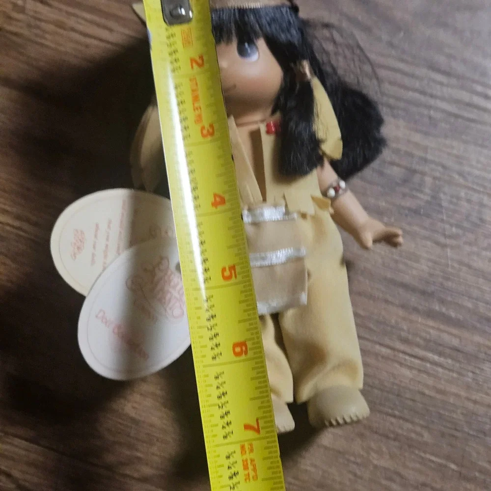 Vintage Precious Moments Eight Little Native American Indian Doll 7